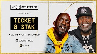 NBA Playoff Preview ft. Stephen Jackson | Ticket & The Truth | KG Certified