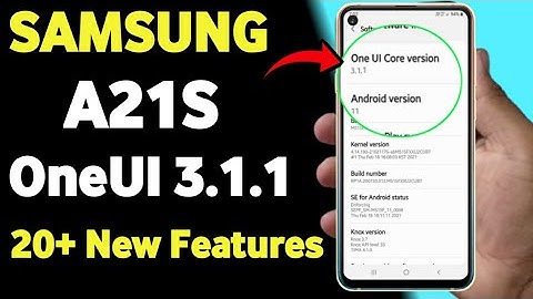 Samsung A21S OneUI 3.1.1 Update New Features ? | 20+ Hidden Features ?  | OneUI 3.1.1 Core