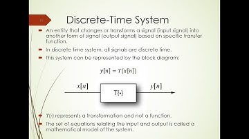 Ch 1 Part V DT System