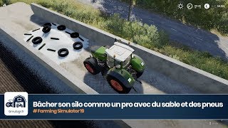 Bâcher son silo comme un pro avec du sable et des pneus screenshot 4