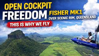 Open Cockpit Freedom | Flying the Fisher Mk1 Over the Scenic Rim QLD
