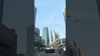 Driving Through Bangkok's 'Downtown' Skyline