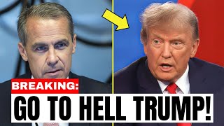 JUST IN: Carney Says "Go to Hell" to Trump LIVE — White House in Chaos, Markets Crash