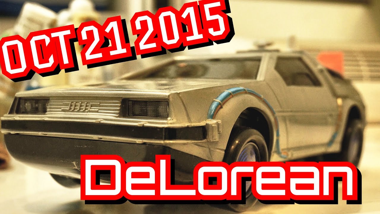 【雑動画】DeLorean Oct 21 2015 Back To The Future BTTF2★デロリアン バック・トゥ・ザ