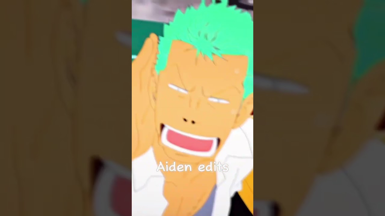 Roanoa zoro edit/one piece 