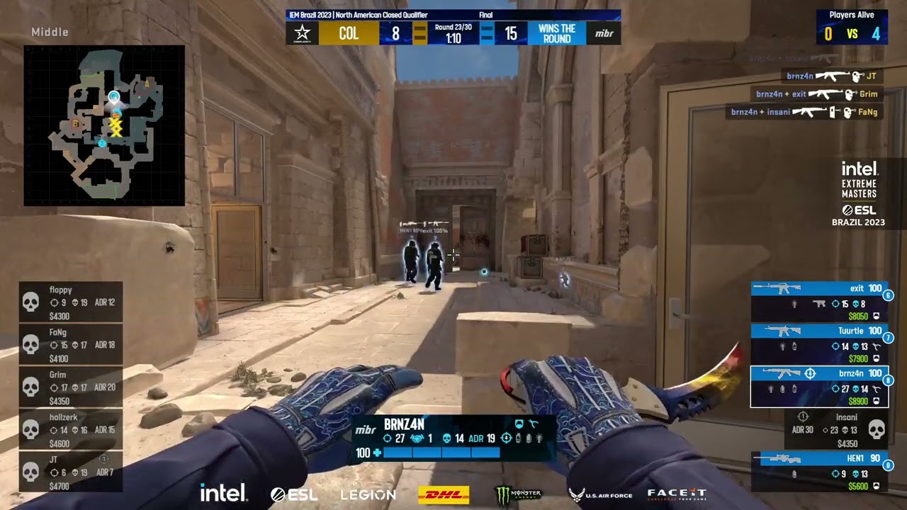 El MIBR destruyó la complexity del mapa Anubis