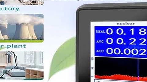 New XR-1 Nuclear Radiation Detector Color Display Screen Geiger Counter Personal Dosi