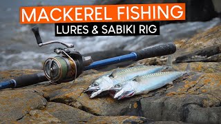 Two MACKEREL FISHING sessions: using lures & Sabiki rig