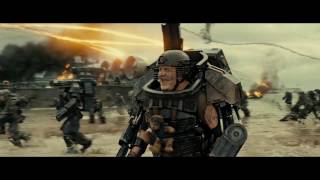 Edge of tomorrow (2014)   Day one (First battle scene)  Part 1 [1080p]