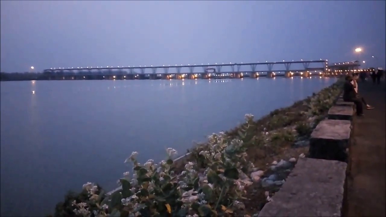 The Tanakpur Barrage Morning View , India - YouTube