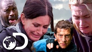 Celebrities in Danger | Bear Grylls Best Of