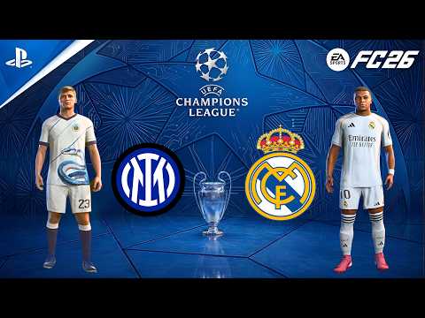 Video FC 26 - Real Madrid vs Inter Milan | UCL Final | Petar Su?i? vs Thibaut Courtois epic battle