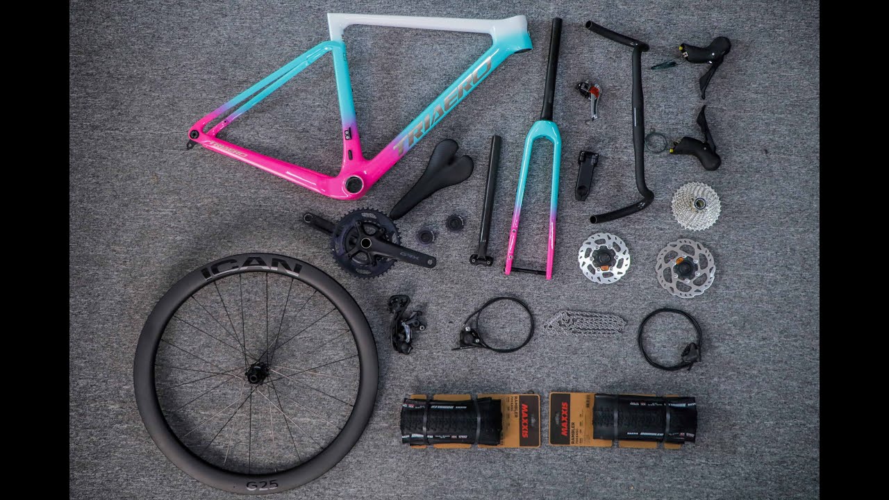 💸2 hours to build ICAN Gravel: DIY is more cost-effective than pre-assembled bikes！ #graro #g25