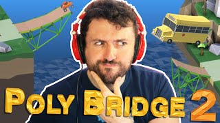 THE BRIDGE PHYSICS GAME RETURNS! | Poly Bridge 2