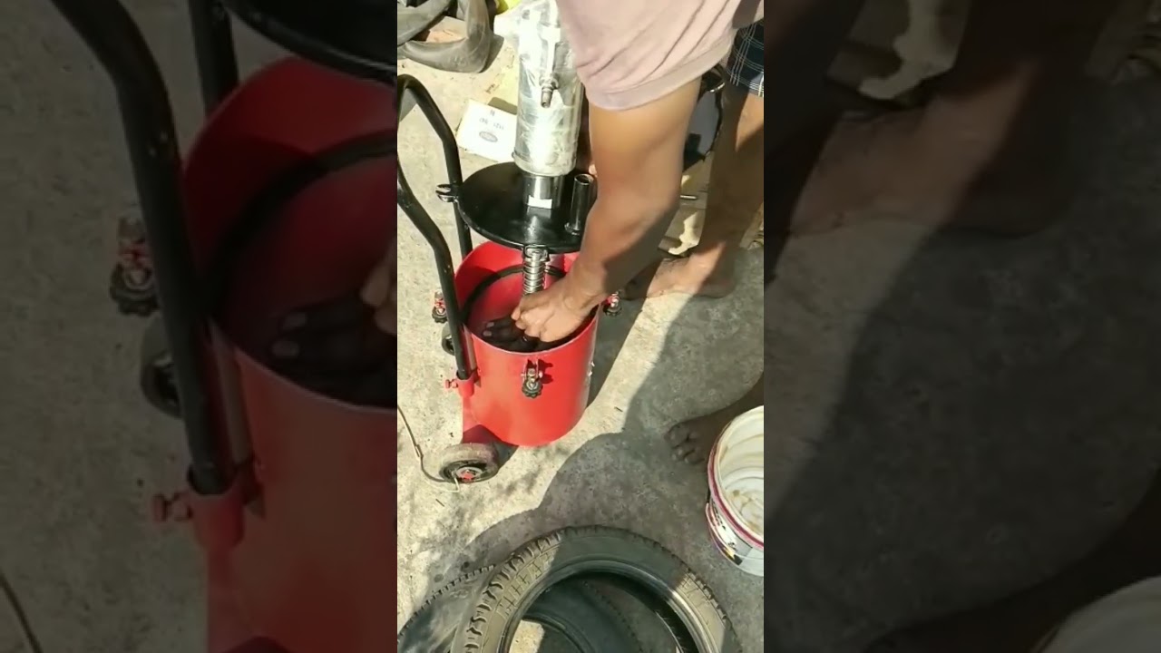 DZ High Pressure Pneumatic 10 kg Air Grease Gun 