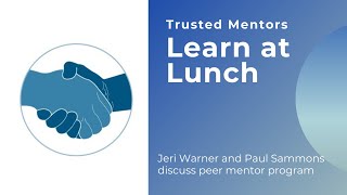 Learn at Lunch 2021: April Part 2 Recycleforce Peer Mentoring