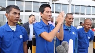 26 Asian Hostages Freed after Nearly 5 Years in Captivity by Somali Pirates