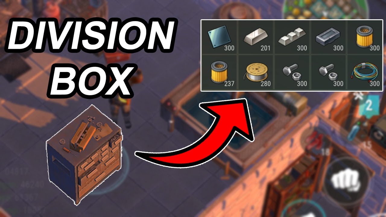 Division Box /  Nicky Santa LVL 19/ Cgristmas Crisis / New Storage / 