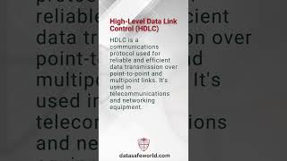 Famous High-level Data Link Control, HDLC, Cybersecurity Mini Dictionary #shorts Net Worth