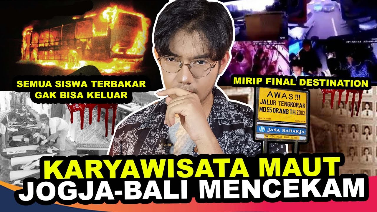 SEMUA SISWA MINTA TOLONG TERB4KAR DIDALAM BUS JOGJA 🚌