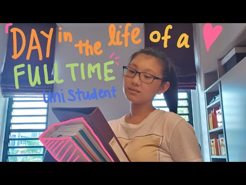 Day in my life as a full time uni student | Jing Ting Chun