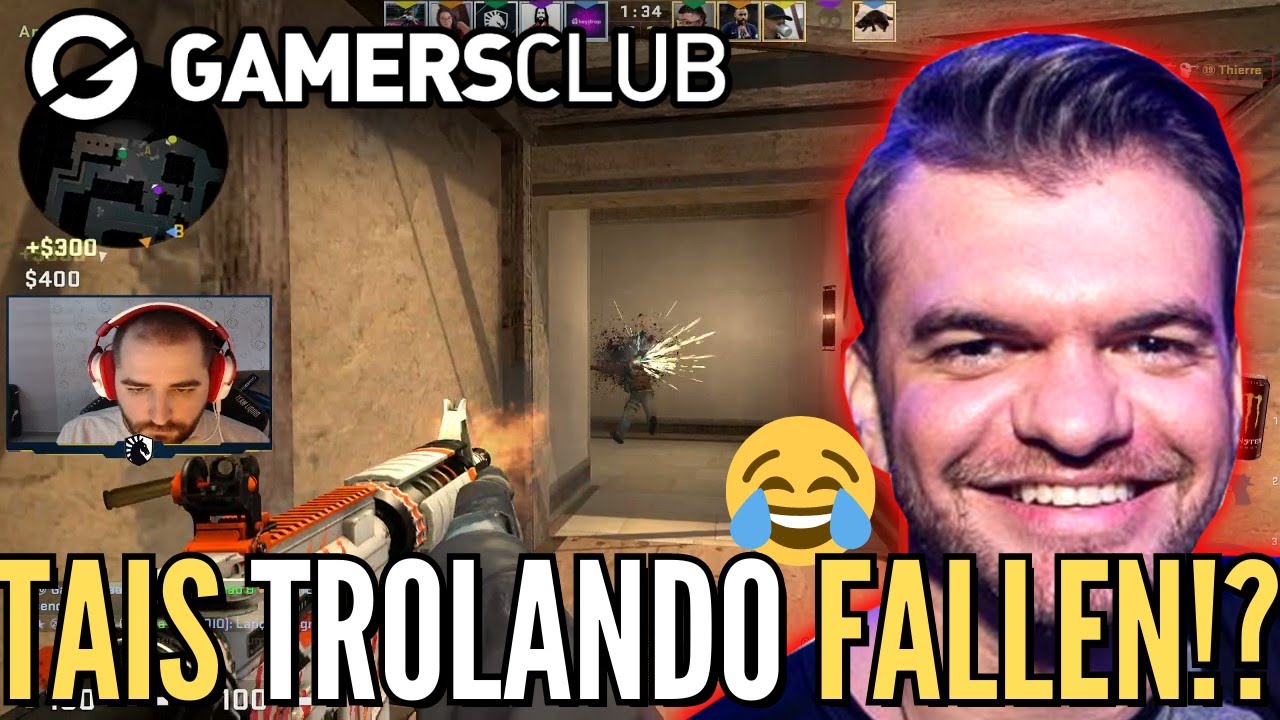 FALLEN E WAVE JUNTOS NA GAMERS CLUB WAVE PASSANDO AS CALL KKK