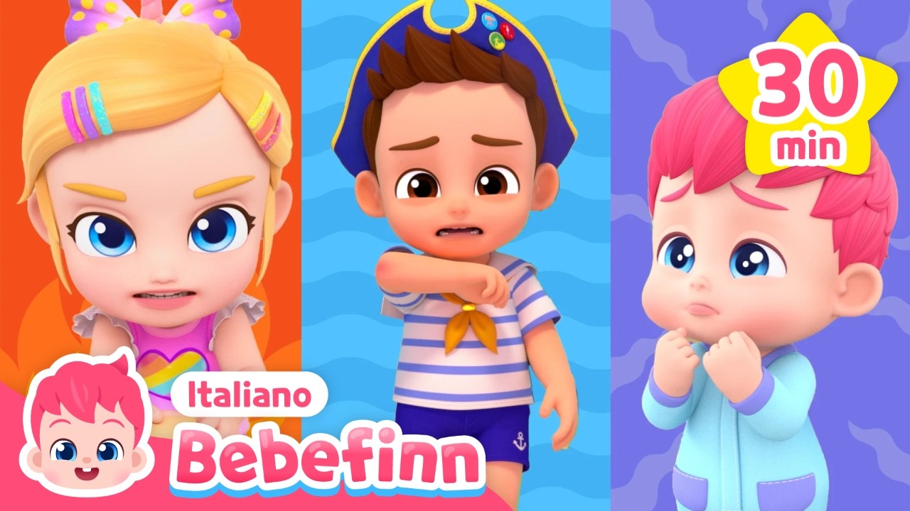 Impariamo le emozioni!😊😢😡 | Compilation | Italiano - Canzoni per Bambini ​
