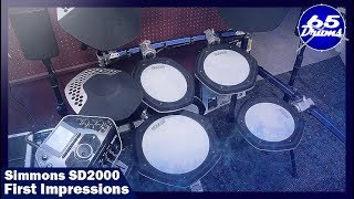 Simmons SD2000 First Impressions