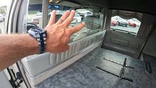 45K Mile Sayers & Scovill Masterpiece Cadillac Funeral Coach HEARSE for sale at The Auto Livery