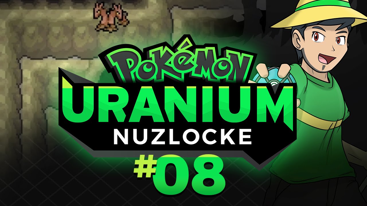 Pokemon Uranium Nuzlocke Let's Play w/ aDrive EP08: Trapped in the Cave!