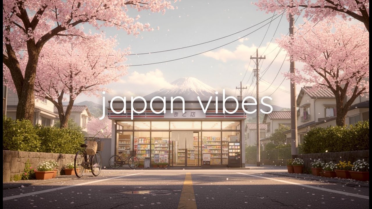 Lo-Fi Mt. Fuji Japanese Village | Lofi Beats for Deep Study & Focus (4K)