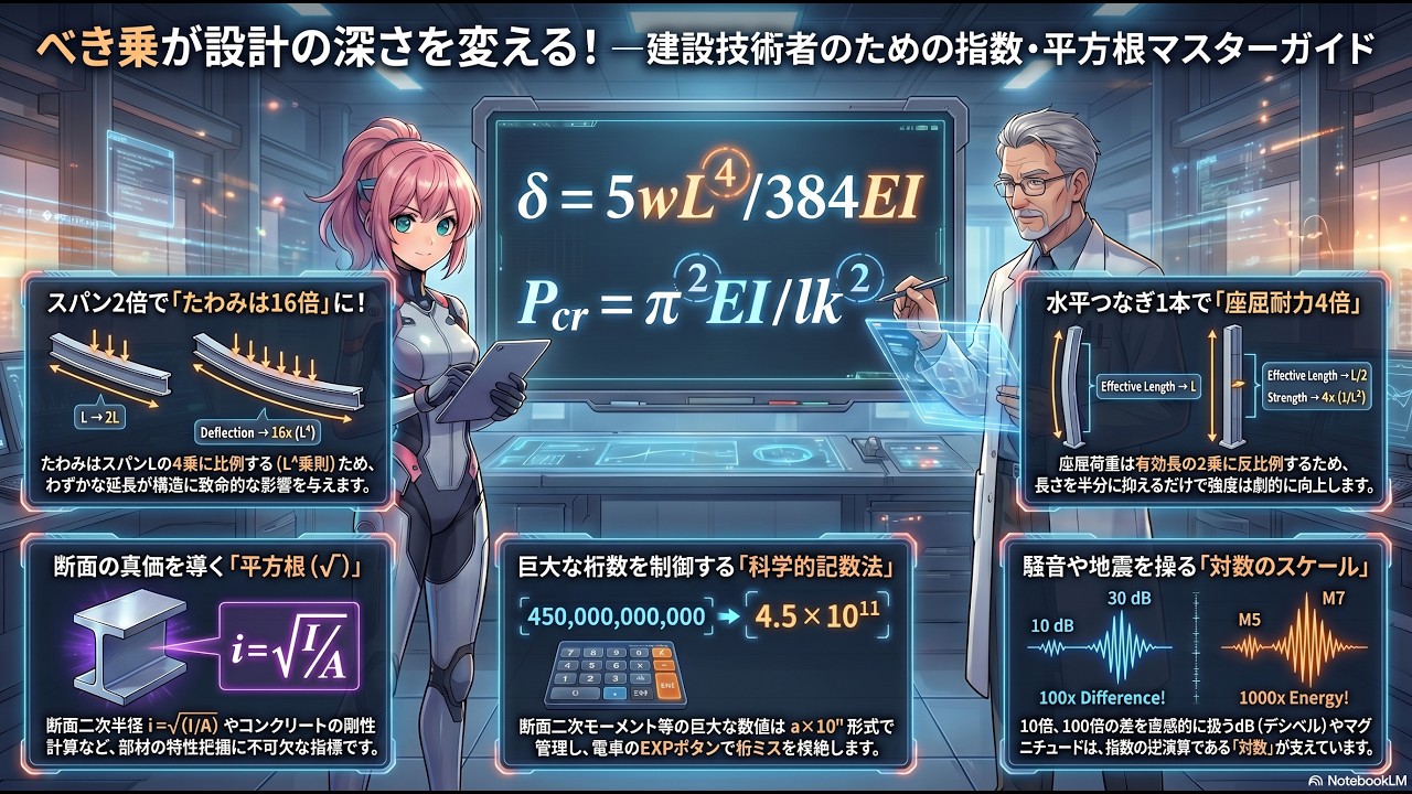 20260521 建設技術者のための数学講座 第6話 指数・累乗・平方根