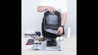 OZUKO 9772L/S BUSINESS BACKPACK / Polyester Β· 50X25X34CM Β· 1.85KG Β· 43L / 45X25X29CM Β· 1.35KG Β· 33L