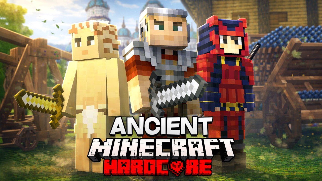 100 Players Simulate a Minecraft Civilization EMPIRE WAR!