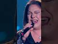 Monica ha fatto sua la canzone "Quando finisce un amore"🥹un’emozione travolgente #TheVoiceSenior