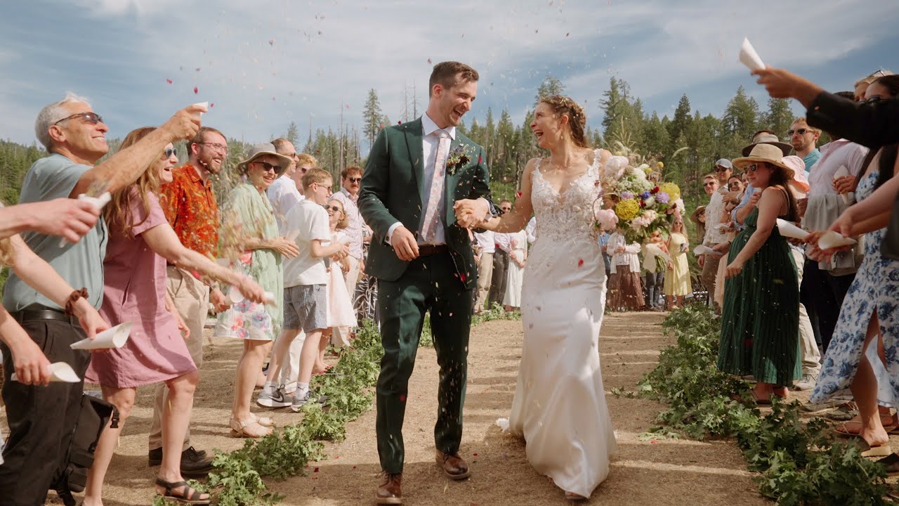 Non Traditional Camp Wedding | Charlotte & Ben