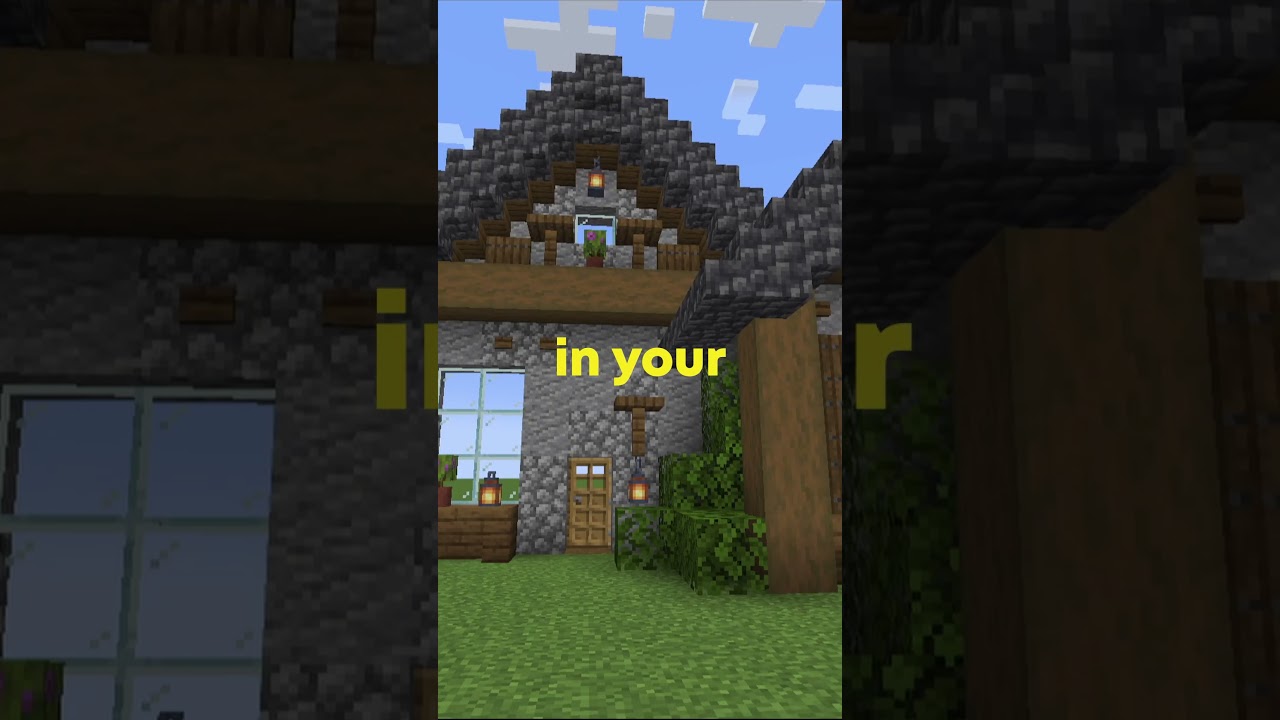 How To FIX your Minecraft House