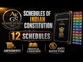 SCHEDULES OF INDIAN CONSTITUTION #upscexam #upsc #sscexam #ssc #rrb #rrbntpc #railwaycurrentaffairs 