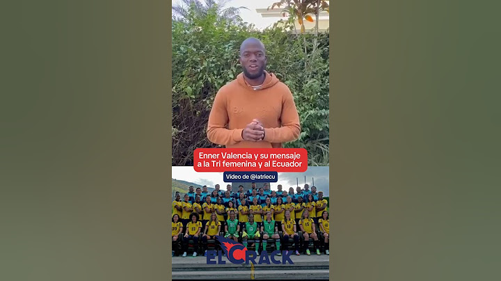 EL CAPITÁN HABLÓ! 🔥🇪🇨Enner #Valencia envío su mensaje de apoyo a #latri Femenina