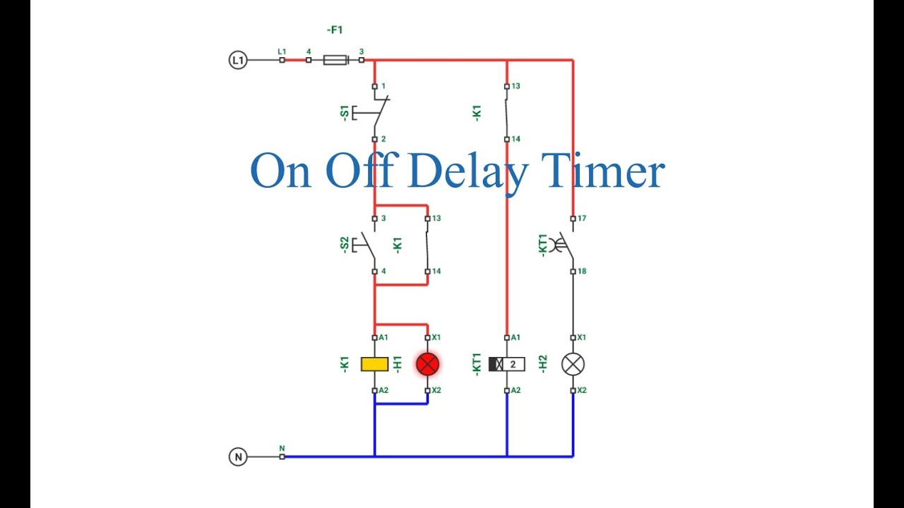 On/Off Delay Timer - YouTube