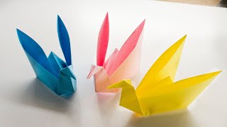 Cómo hacer una grulla de papel fácil