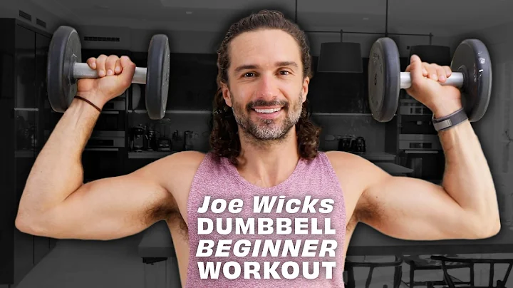 DUMBBELL BEGINNER WORKOUT 💪 15 Minute Full Body Strength | Joe Wicks Workouts thumbnail