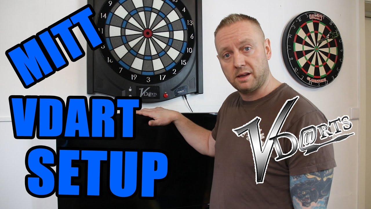 Vdarts setup Vdarts Tutorial Norsk Dart YouTube