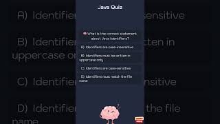 🧠 Quiz: What is the correct statement about Java identifiers?
