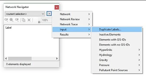 Fixing duplicate labels