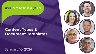 Content Types & Document Templates