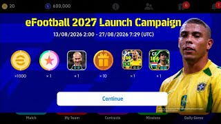 eFootball 2027™ Launch Celebration Rewards 😍 Startup Campaign & Chance Deals 🎁