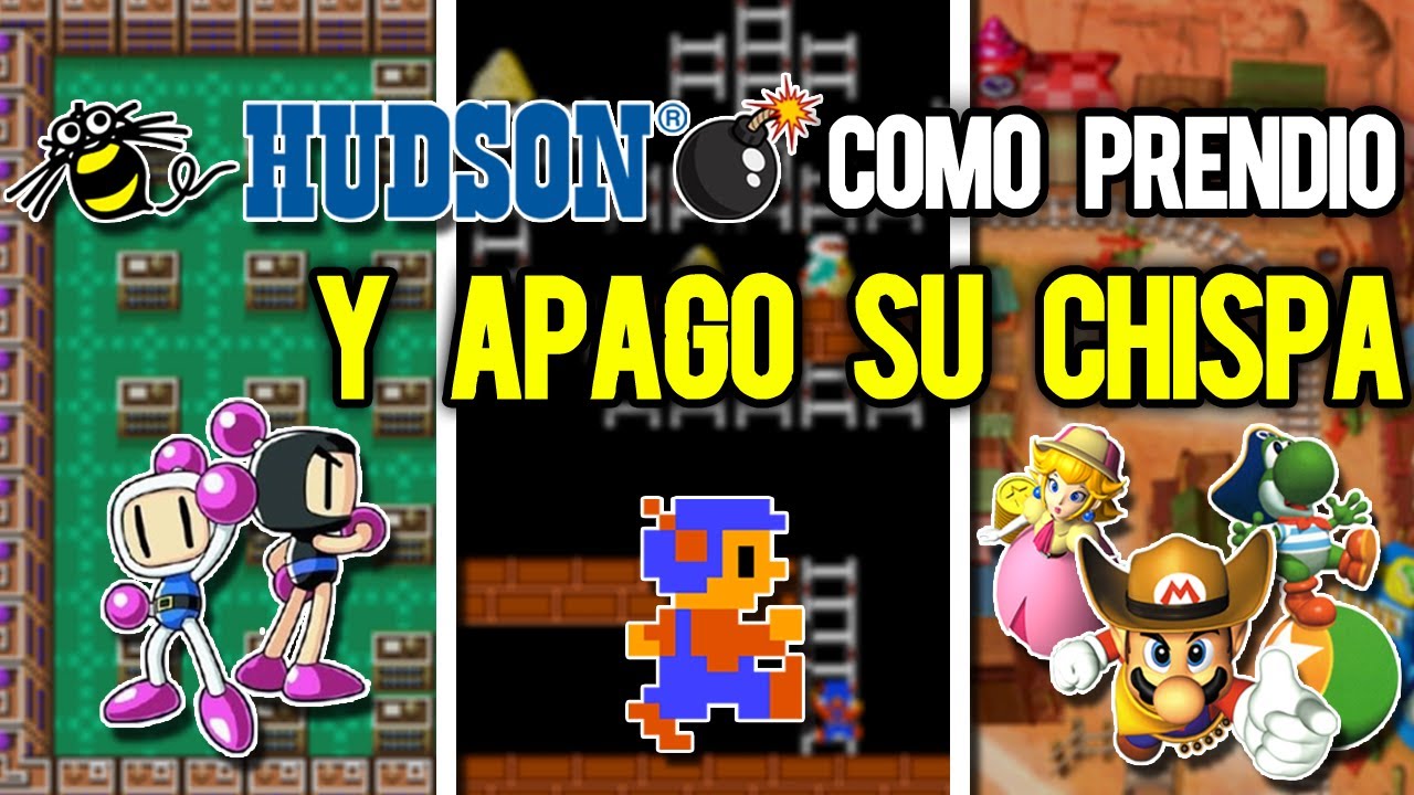 HUDSON SOFT: El ASCENSO y CAIDA de la ABEJA