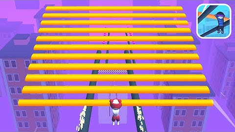 Roof Rails 3D Part#3 (iOS, Android) Gameplay