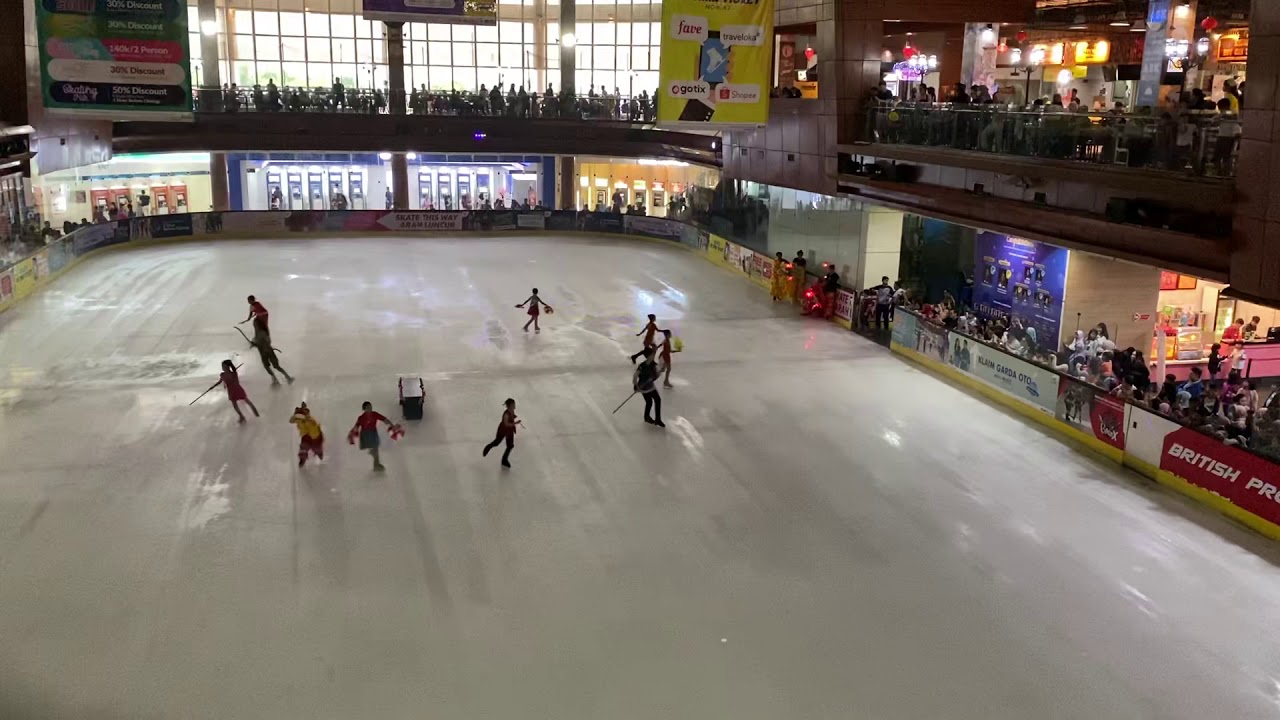 Barongsai on ice bintaro exchange 2020 YouTube